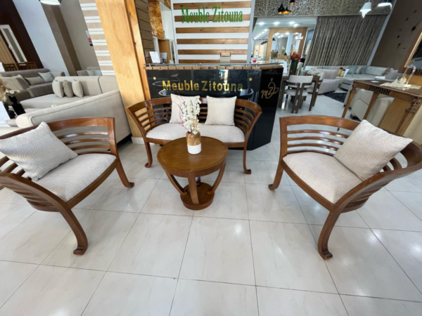 Salon de jardin bois
