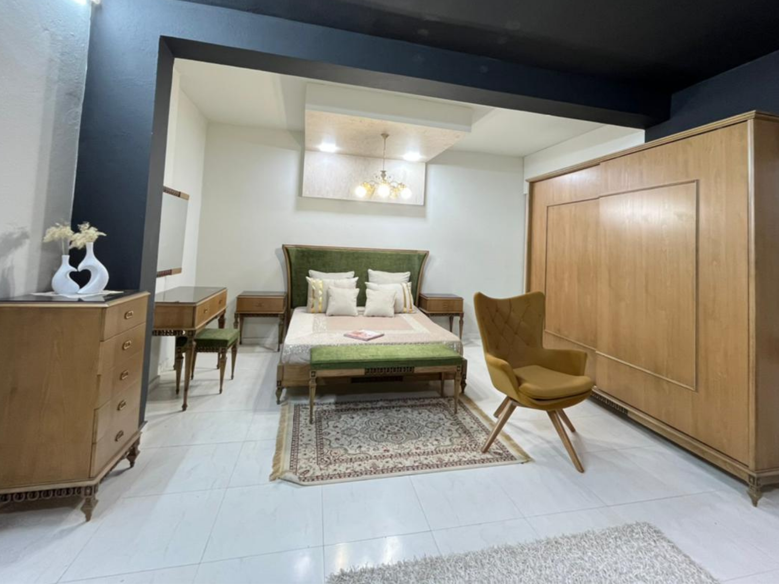 Chambre à coucher Cercle